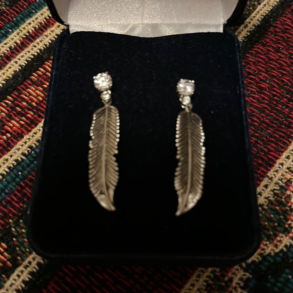 Montana silversmith earrings.